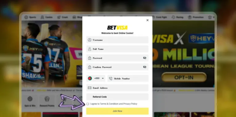 Betvisa app screenshot - casino