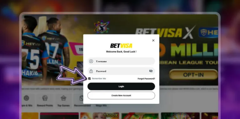 Register in the Betvisa app by email